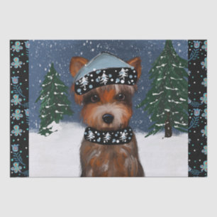 Yorkie tissue paper
