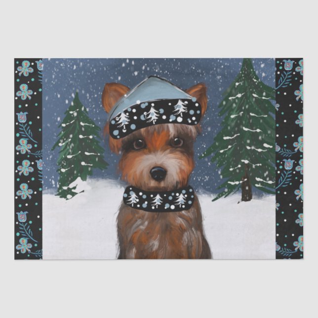 Yorkie          tissue paper (Front)