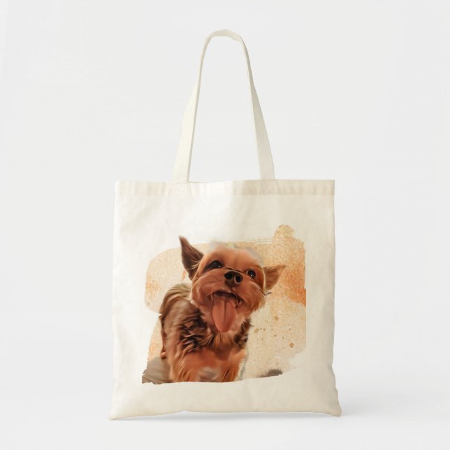 Yorkie Tote Bag (Front)