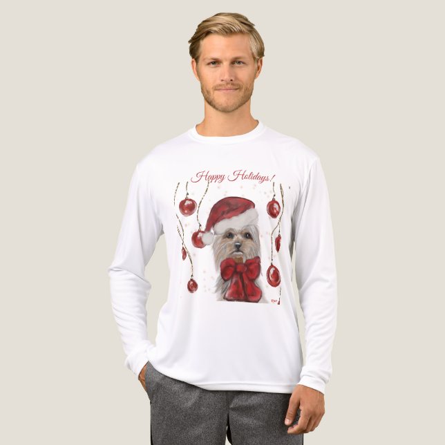 Yorkie Tri-Blend Shirt (Front Full)