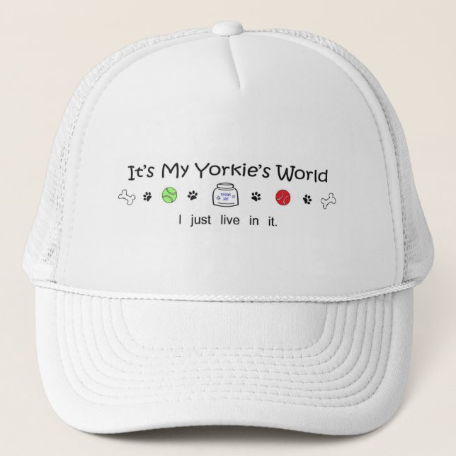 Yorkie Trucker Hat (Front)