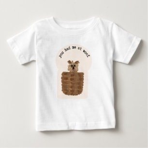 Yorkie Yorkshire Terrier Dog Custom  Baby T-Shirt