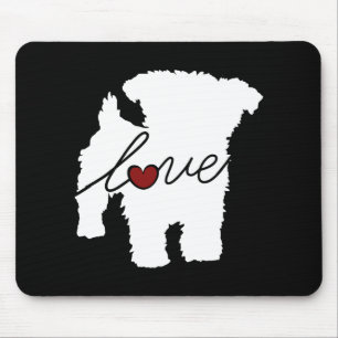 Yorkiepoo (Yorkie / Poodle) Love Mouse Pad