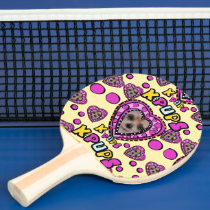YORKIES PING PONG PADDLE