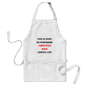 yorkipoo mom, awesome standard apron