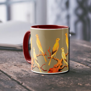 Yorkshire Canaries - monogram Mug