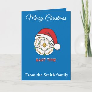 Yorkshire Christmas Baat Time Card