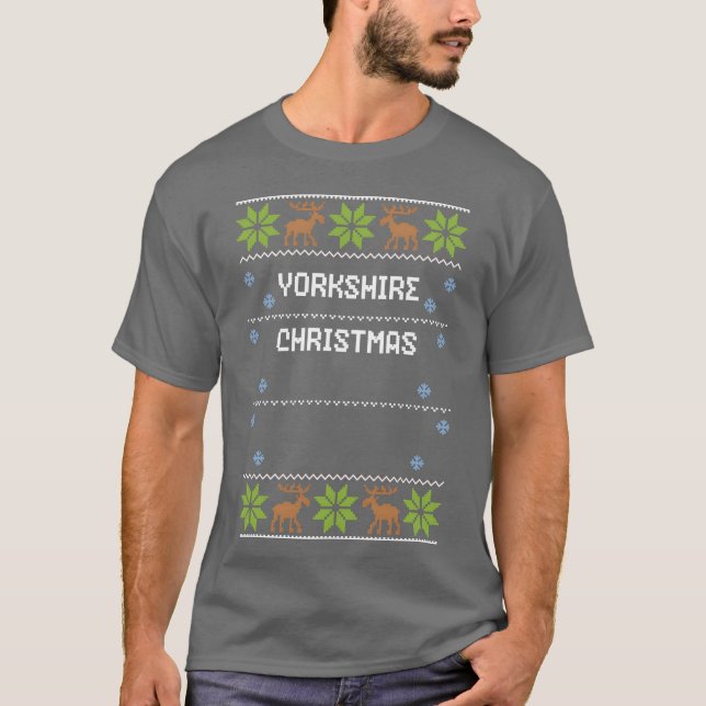 Yorkshire Christmas boy T-Shirt (Front)