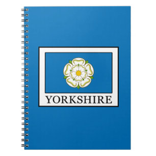 Yorkshire County England Notebook