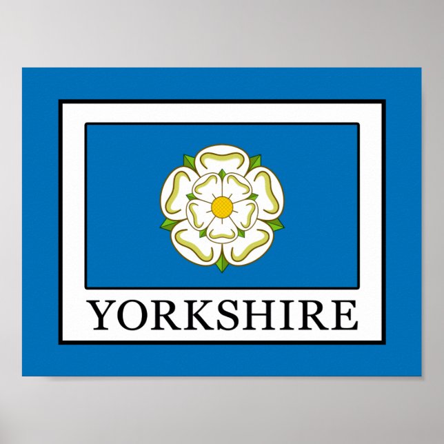 Yorkshire County England Poster (Front)