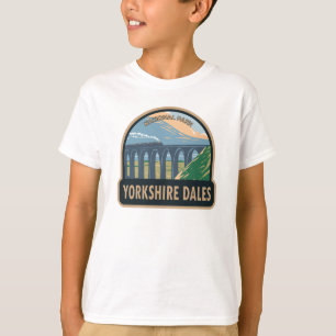 Yorkshire Dales National Park England Vintage  T-Shirt