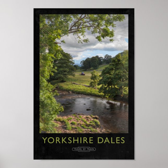 Yorkshire Dales Railway Poster (Front)