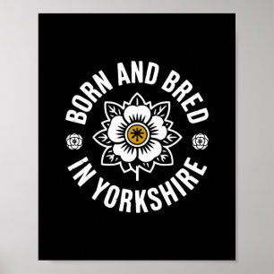 Yorkshire England Britain History Vacation Souveni Poster