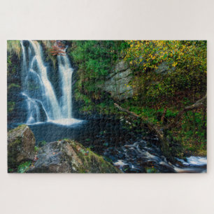 Yorkshire England Waterfall Jigsaw Puzzle