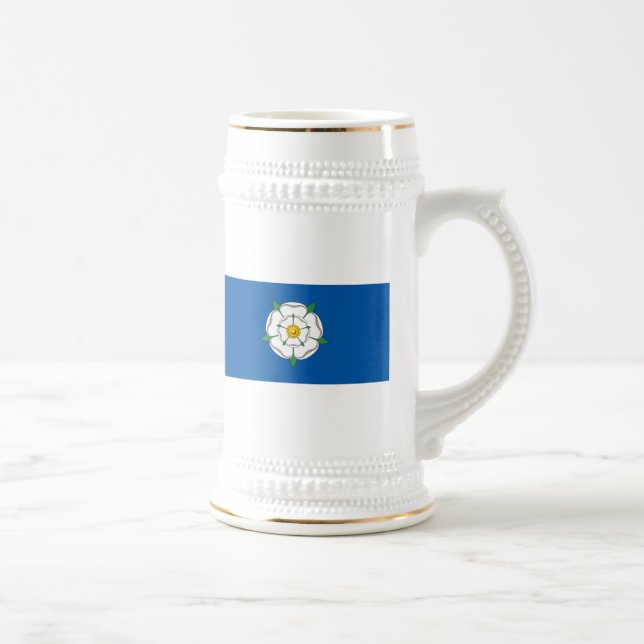 Yorkshire Flag Beer Stein (Right)
