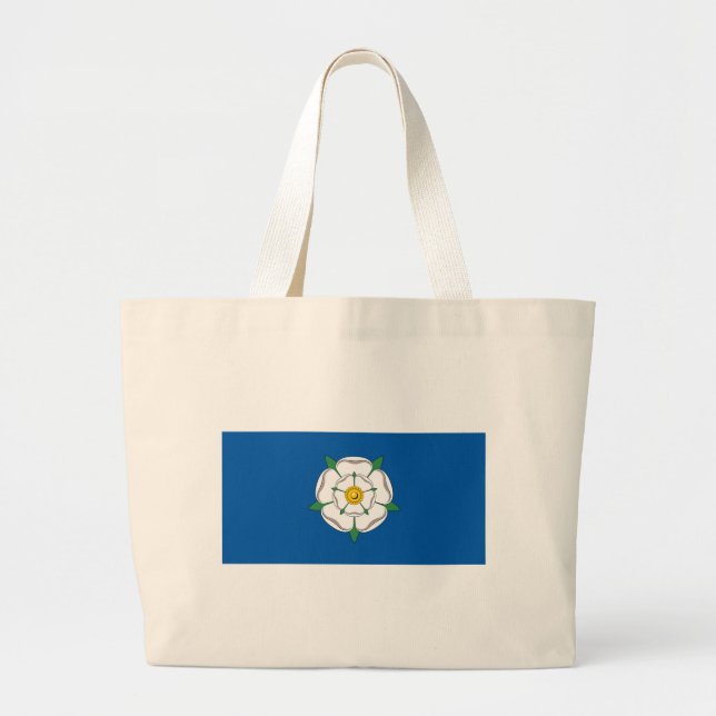 Yorkshire Flag Large Tote Bag (Front)