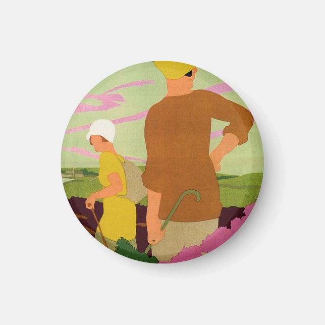 Yorkshire Moors Magnet (Front)