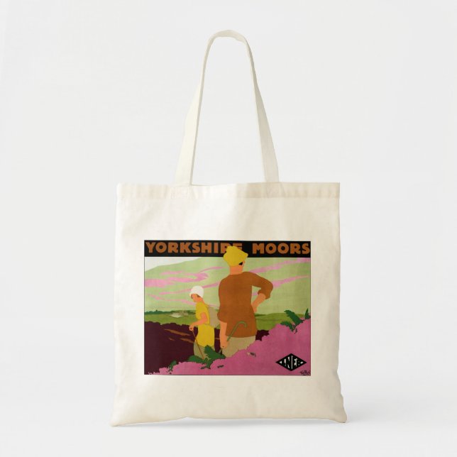 Yorkshire Moors Tote Bag (Front)