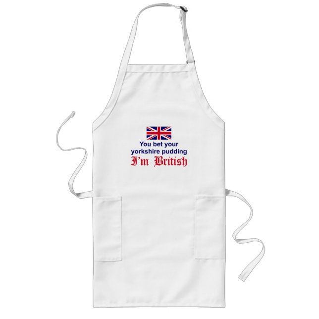 Yorkshire Pudding Long Apron (Front)