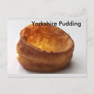 Yorkshire Pudding Postcard