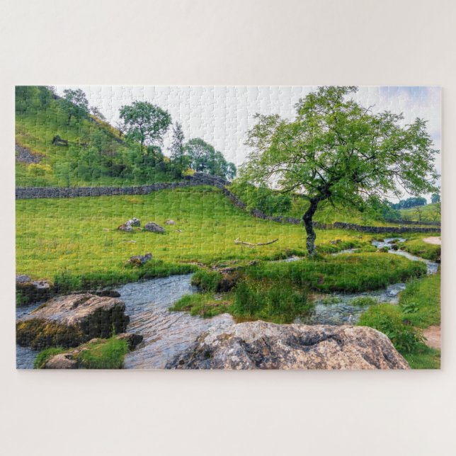 Yorkshire Stream Jigsaw Puzzle 30"x20" 1014 pc (Horizontal)