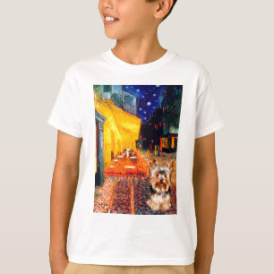 Yorkshire Terrier 17 - Terrace Cafe T-Shirt