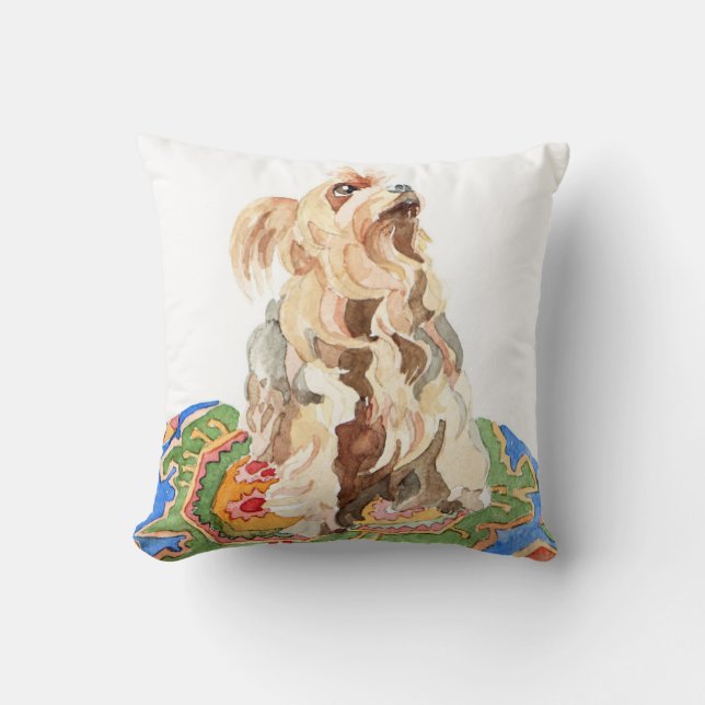 Yorkshire terrier 2012 cushion (Front)