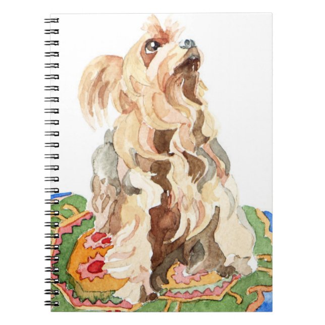 Yorkshire terrier 2012 spiral notebook (Front)