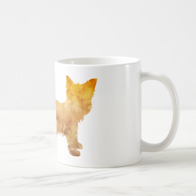 Yorkshire Terrier aka Yorkie Coffee Mug (Right)