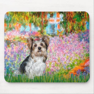 Yorkshire Terrier (Biewer) - Garden Mouse Pad