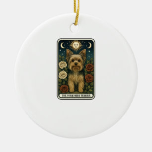 Yorkshire Terrier Ceramic Tree Decoration