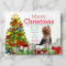 Yorkshire Terrier Christmas Postcard