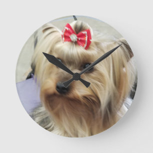 Yorkshire Terrier Clock