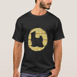 Yorkshire Terrier Dad Mum  Flower T-Shirt