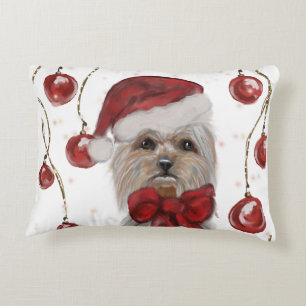 YORKSHIRE TERRIER  DECORATIVE CUSHION
