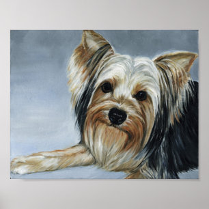 Yorkshire Terrier Dog Art Print