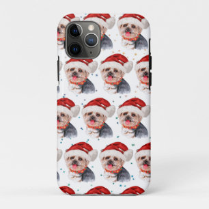 Yorkshire Terrier Dog Breed Christmas Stars Case-Mate iPhone Case