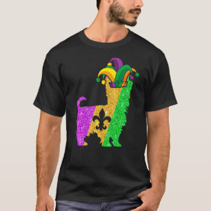 Yorkshire Terrier Dog Dad Mum Lover Funny Mardi Gr T-Shirt