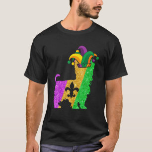 Yorkshire Terrier Dog Dad Mum Lover Funny Mardi Gr T-Shirt