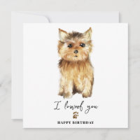 Yorkshire Terrier Dog Mum Puppy Pets Birthday