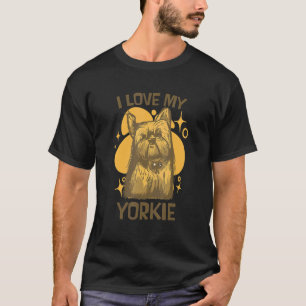 Yorkshire Terrier Dog Or Yorkie Breeder T-Shirt