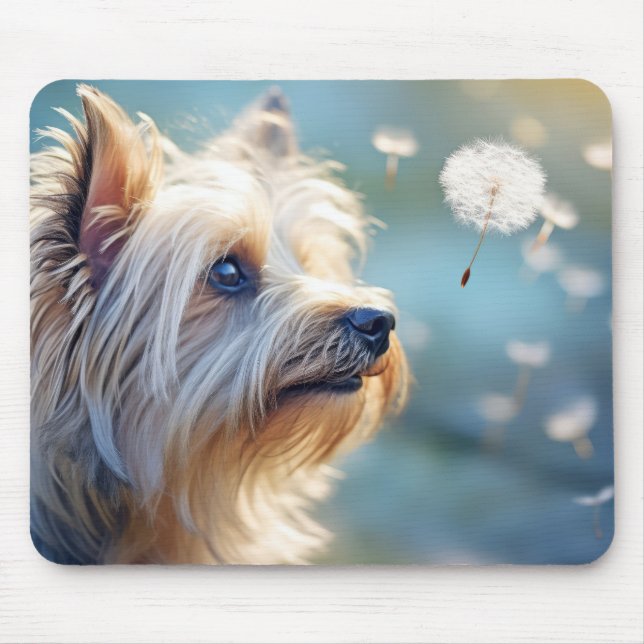 Yorkshire Terrier Dog Pet Animal  Mouse Pad (Front)