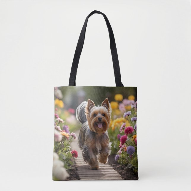 Yorkshire Terrier Elegant Tote Bag (Front)
