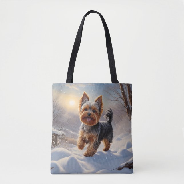 Yorkshire Terrier Elegant Tote Bag (Front)