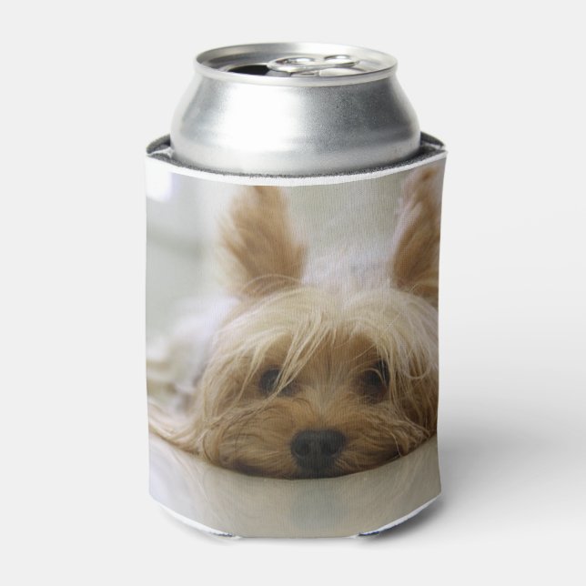 Yorkshire-terrier flat.png can cooler (Can Front)