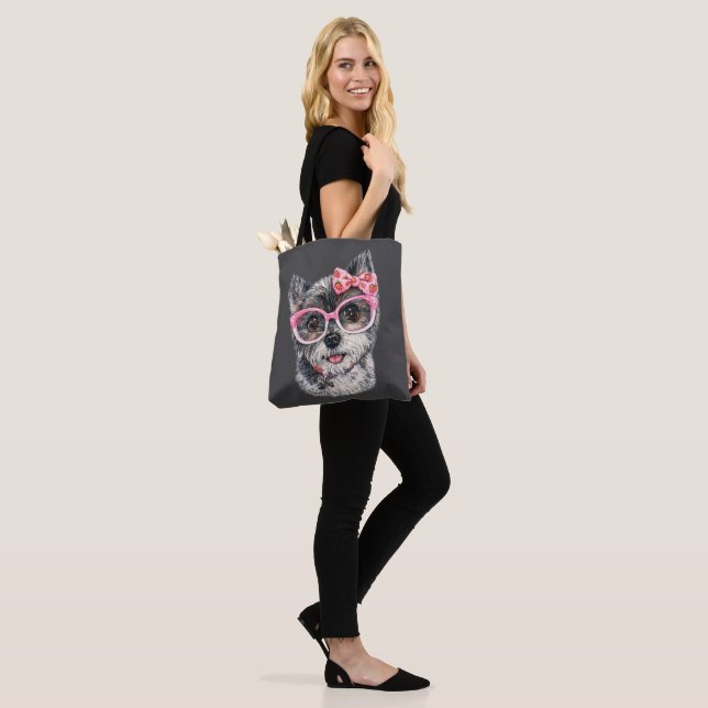 Yorkshire Terrier Gift for Dog Lovers Tote Bag (On Model)