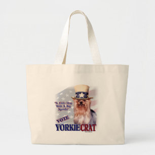 Yorkshire Terrier Gifts Large Tote Bag