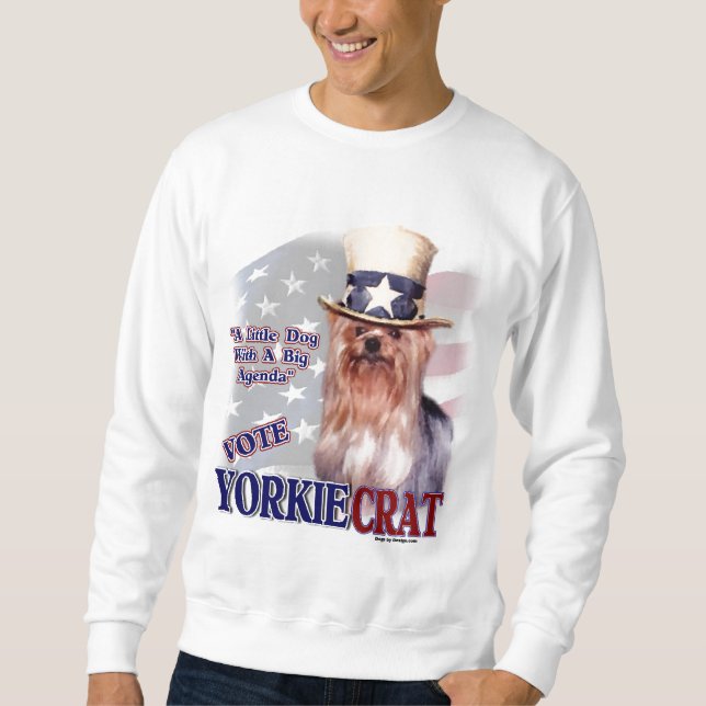 Yorkshire Terrier Gifts Sweatshirt (Front)