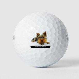 Yorkshire Terrier Golf Balls