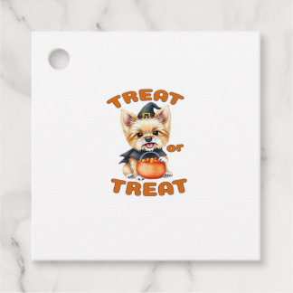 Yorkshire Terrier Halloween Dog Costume �Treat or  Favour Tags